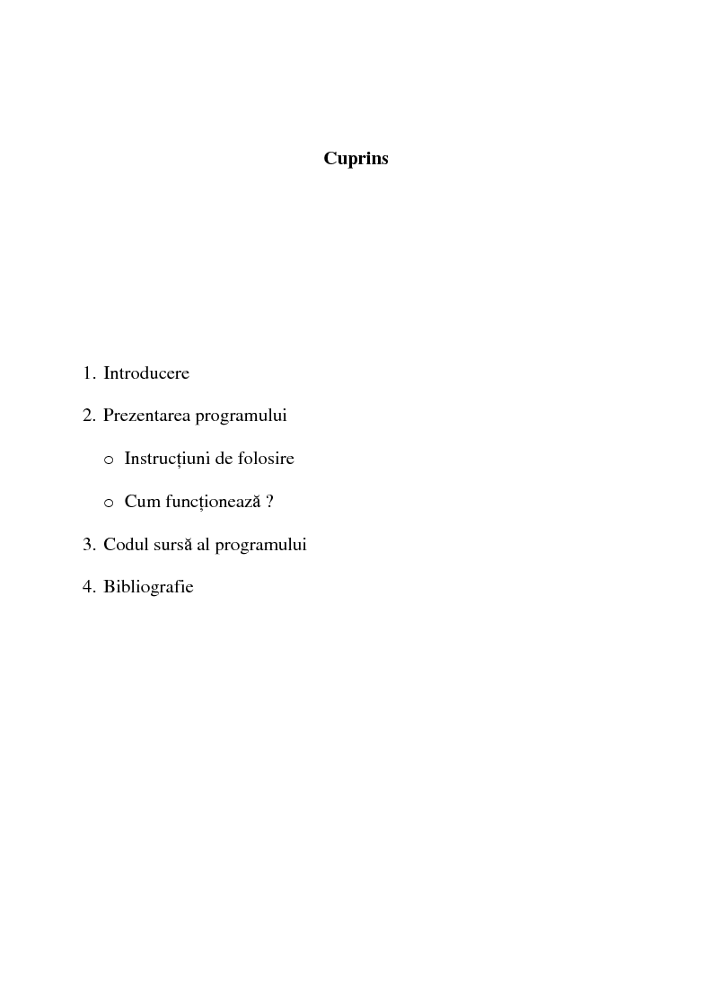 Indice della tesi: PUZZLE numeric, Pagina 1