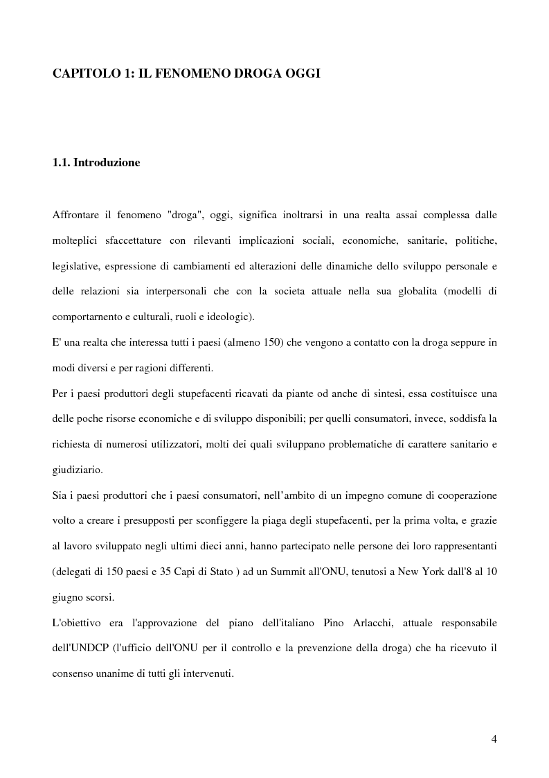 Anteprima della tesi: Aspetti storici, epidemiologici e clinici della Cannabis sativa L., Pagina 4