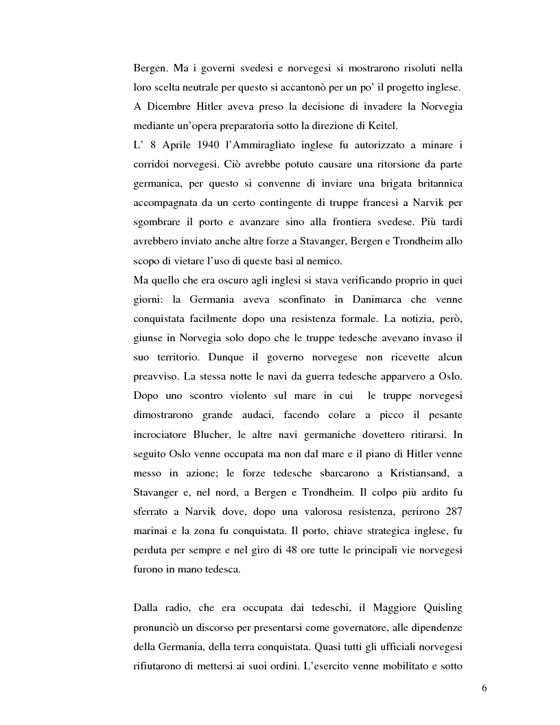 Anteprima della tesi: La Norvegia nella Politica Internazionale dal secondo dopoguerra ad oggi, Pagina 4