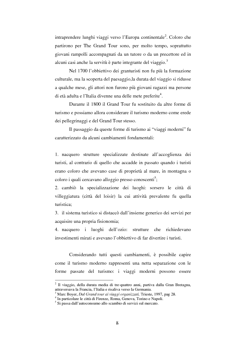 Anteprima della tesi: L'evoluzione del turismo balneare moderno: Rimini dalle origini alla Seconda Guerra Mondiale, Pagina 5