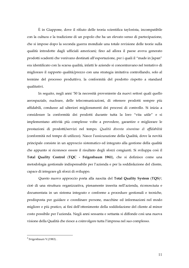 Anteprima della tesi: Indagine sperimentale di qualità percepita. Un confronto fra gruppi di pazienti di unità di terapia intensiva VS terapia subintensiva, Pagina 6