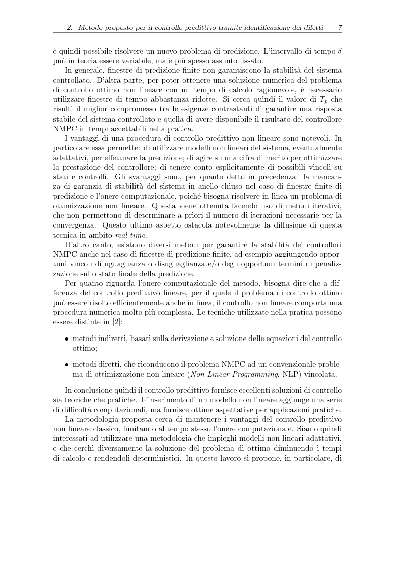 Anteprima della tesi: Controllo predittivo basato sul concetto di identificazione dei difetti con applizazione a velivoli autonomi, Pagina 7
