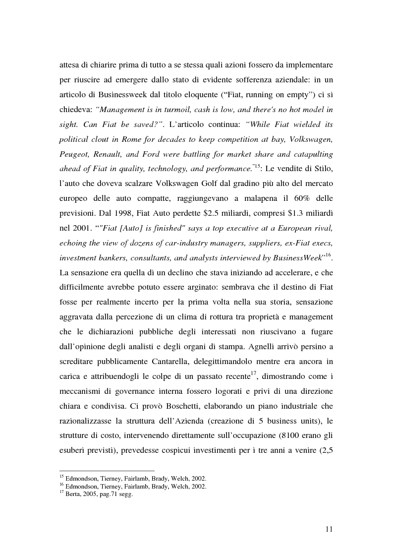Anteprima della tesi: Prospettive di mercato e strategie di offerta di Fiat Powertrain Technologies, Pagina 11