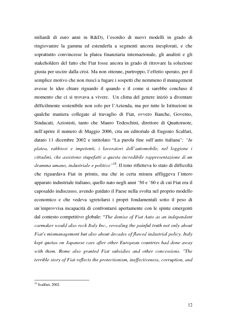 Anteprima della tesi: Prospettive di mercato e strategie di offerta di Fiat Powertrain Technologies, Pagina 12