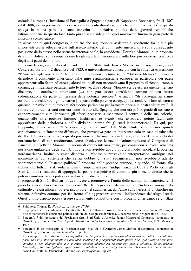 Anteprima della tesi: Mercosur: integrazione dei paesi sudamericani e il rapporto privilegiato con l'Europa, Pagina 4