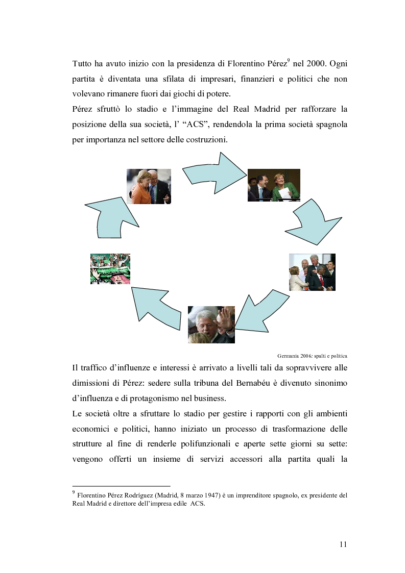 Anteprima della tesi: Calcio e Politica: Globale, Nazionale, Locale, Pagina 8