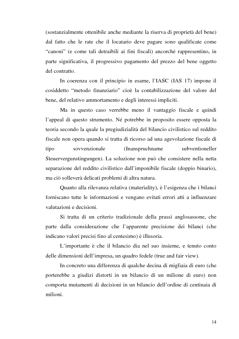 Anteprima della tesi: I principi contabili internazionali applicati alle banche: il sistema informativo di bilancio, Pagina 8