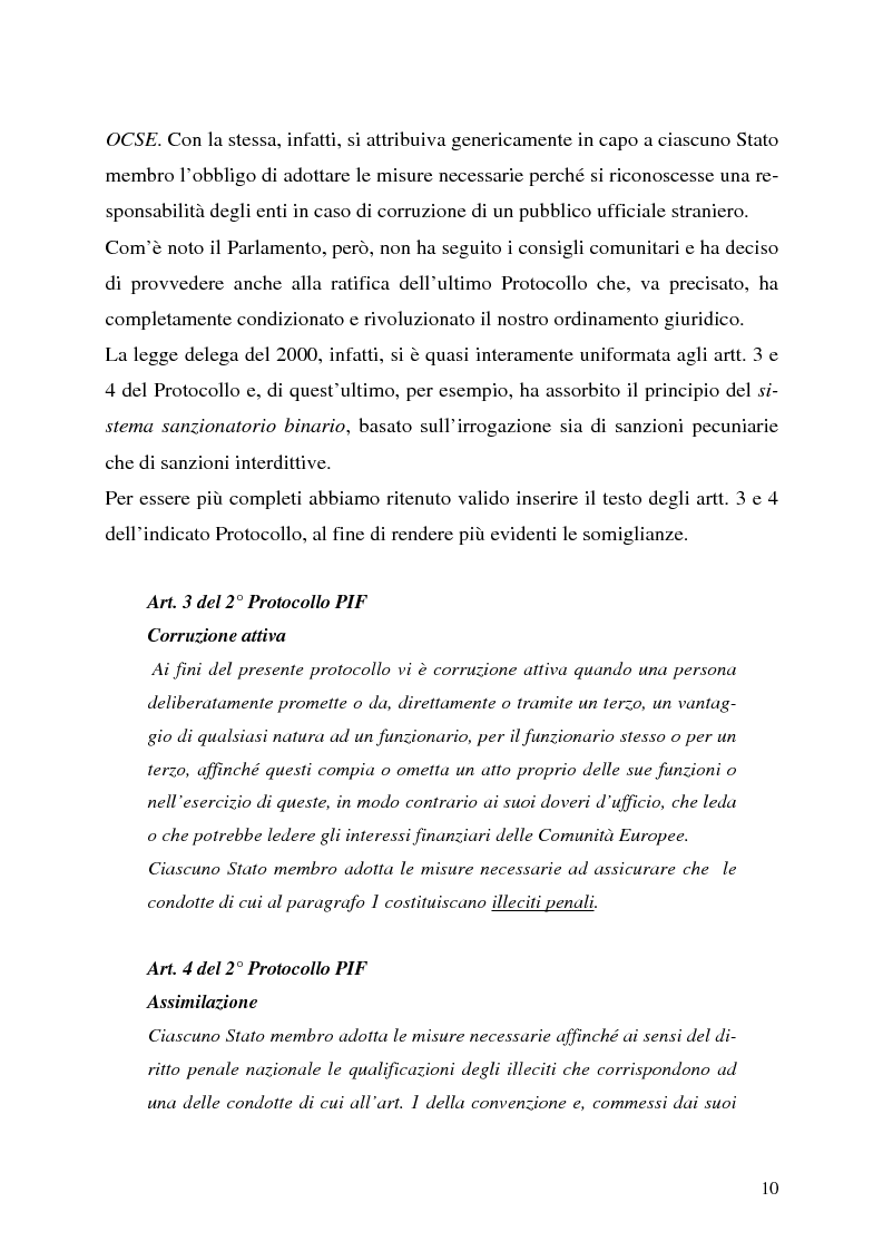 Anteprima della tesi: La responsabilità penale delle persone giuridiche, Pagina 10