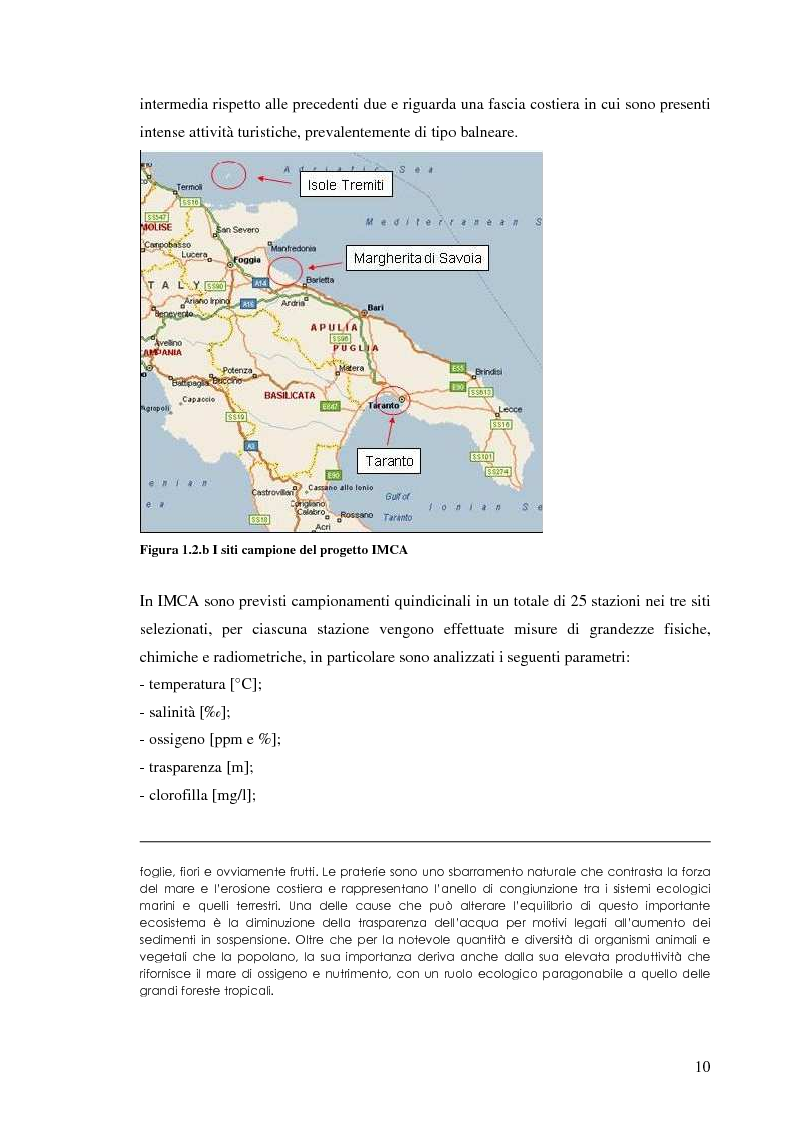 Anteprima della tesi: Misure di clorofilla in acque costiere con tecniche di remote sensing. Metodi di calibrazione., Pagina 7