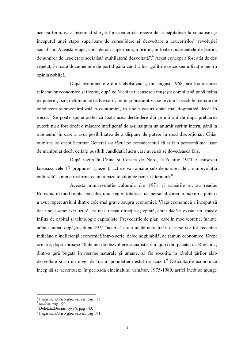 Anteprima della tesi: Femeia Romanca in contextul comunismului. Perioada de studiu:1965-1989, Pagina 3