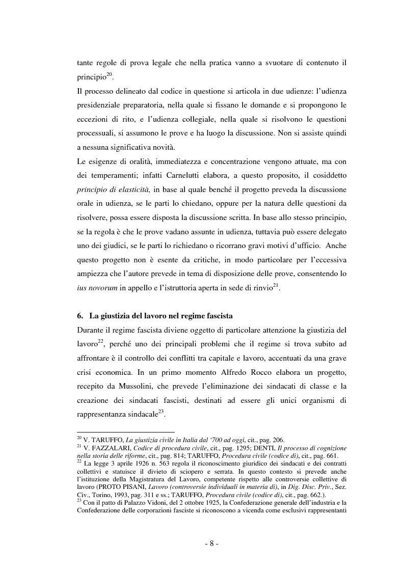 Anteprima della tesi: Le preclusioni nel processo civile, Pagina 11