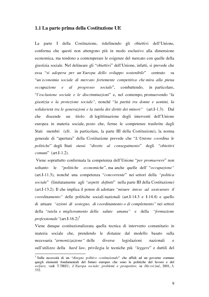 Anteprima della tesi: L’apprendistato come strumento di accesso al lavoro alla luce delle più recenti novità legislative comunitarie., Pagina 5