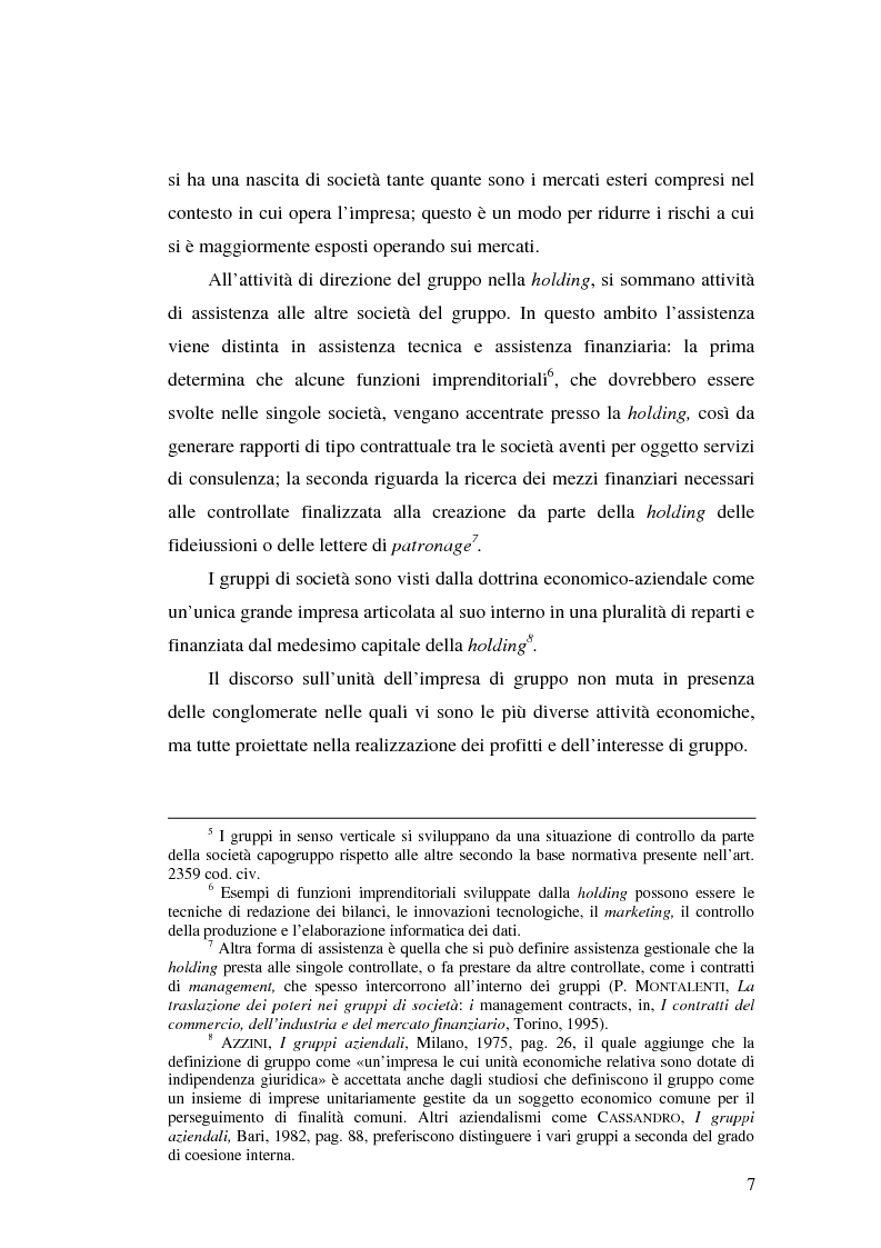 Anteprima della tesi: I gruppi di società, Pagina 3