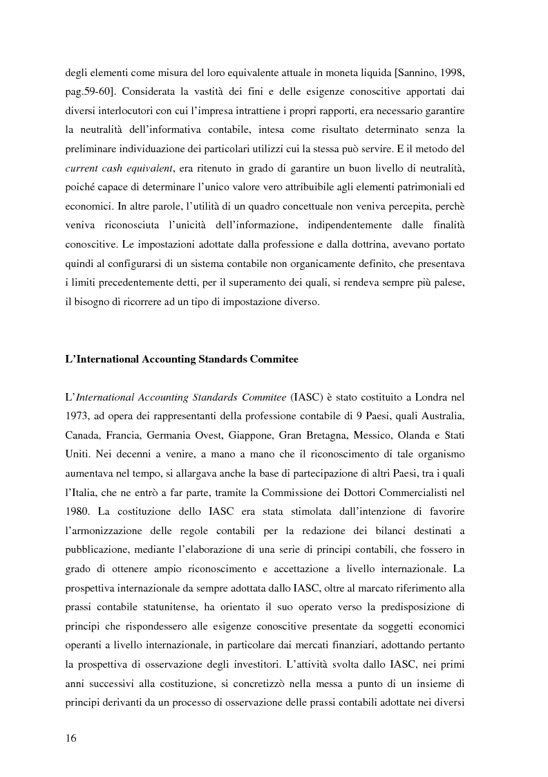 Anteprima della tesi: Il bilancio d'impresa destinato a pubblicazione. L'evoluzione dei modelli a livello dottrinale e di normativa, Pagina 12