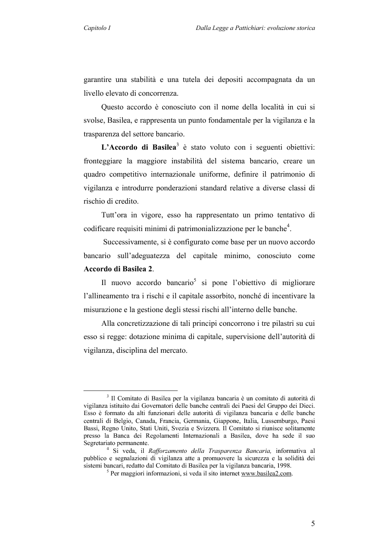 Anteprima della tesi: Aspetti evolutivi della relazione banca cliente, Pagina 5