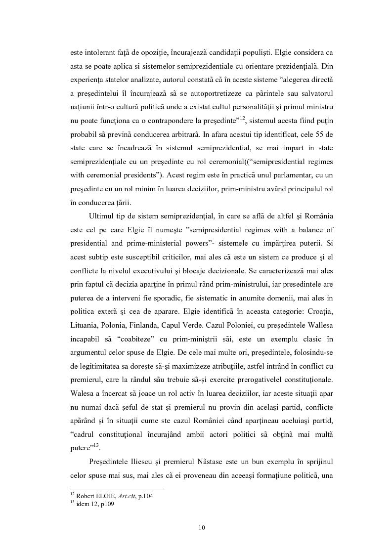 Anteprima della tesi: Instituţia şefului de stat în România şi în democraţiile post-comuniste: Bulgaria, Polonia şi Rusia (1989-2004), Pagina 7