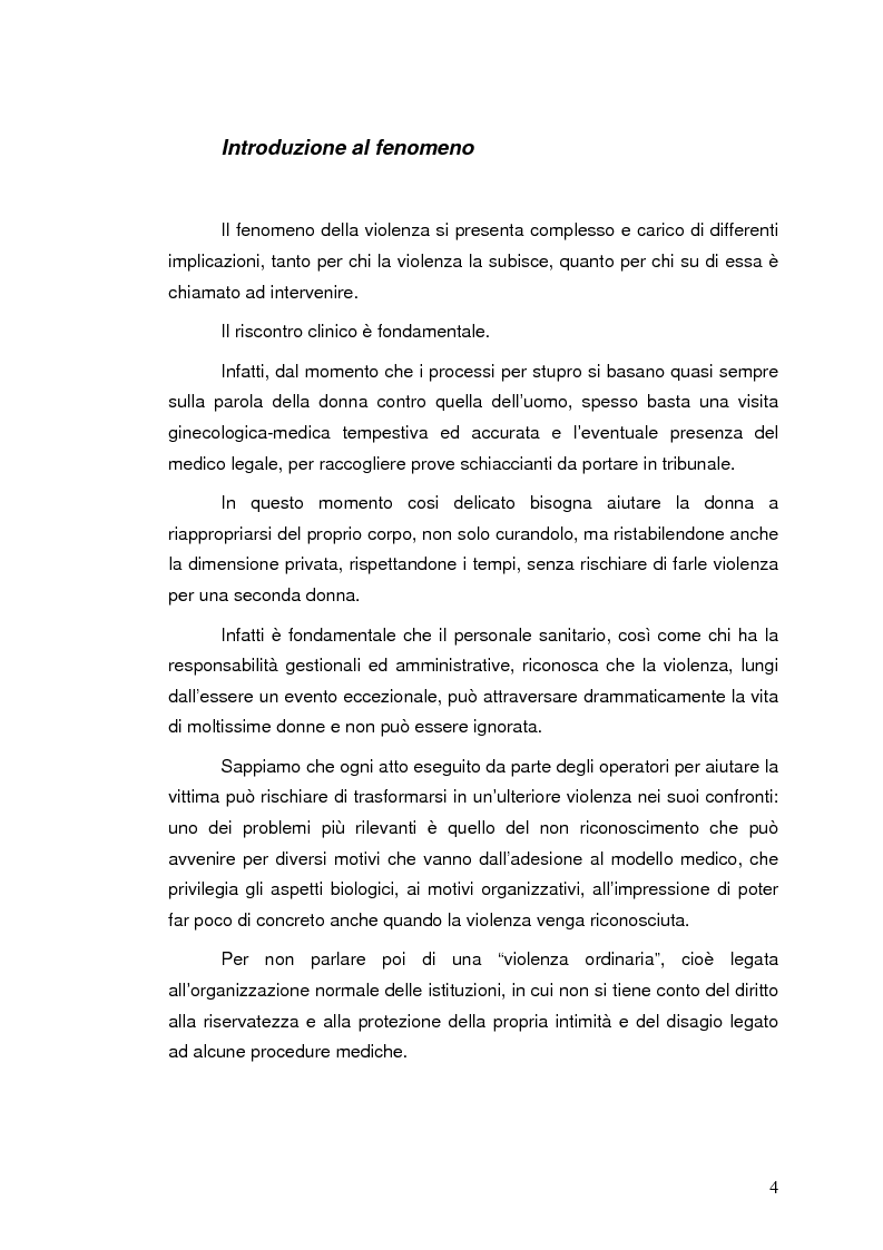 Anteprima della tesi: Assistenza infermieristica alle vittime di abusi, Pagina 4
