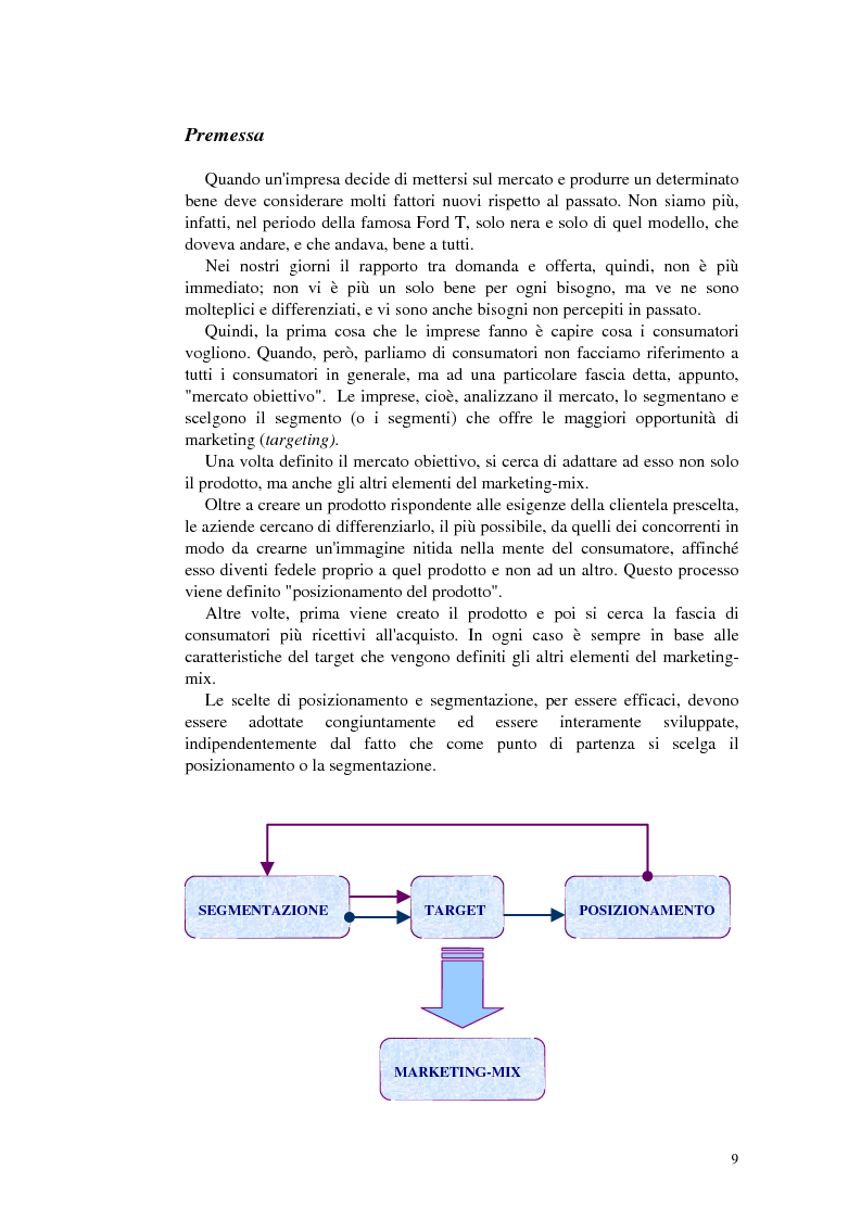 Anteprima della tesi: Posizionamento e comunicazione pubblicitaria: il caso Ferrarelle, Pagina 5