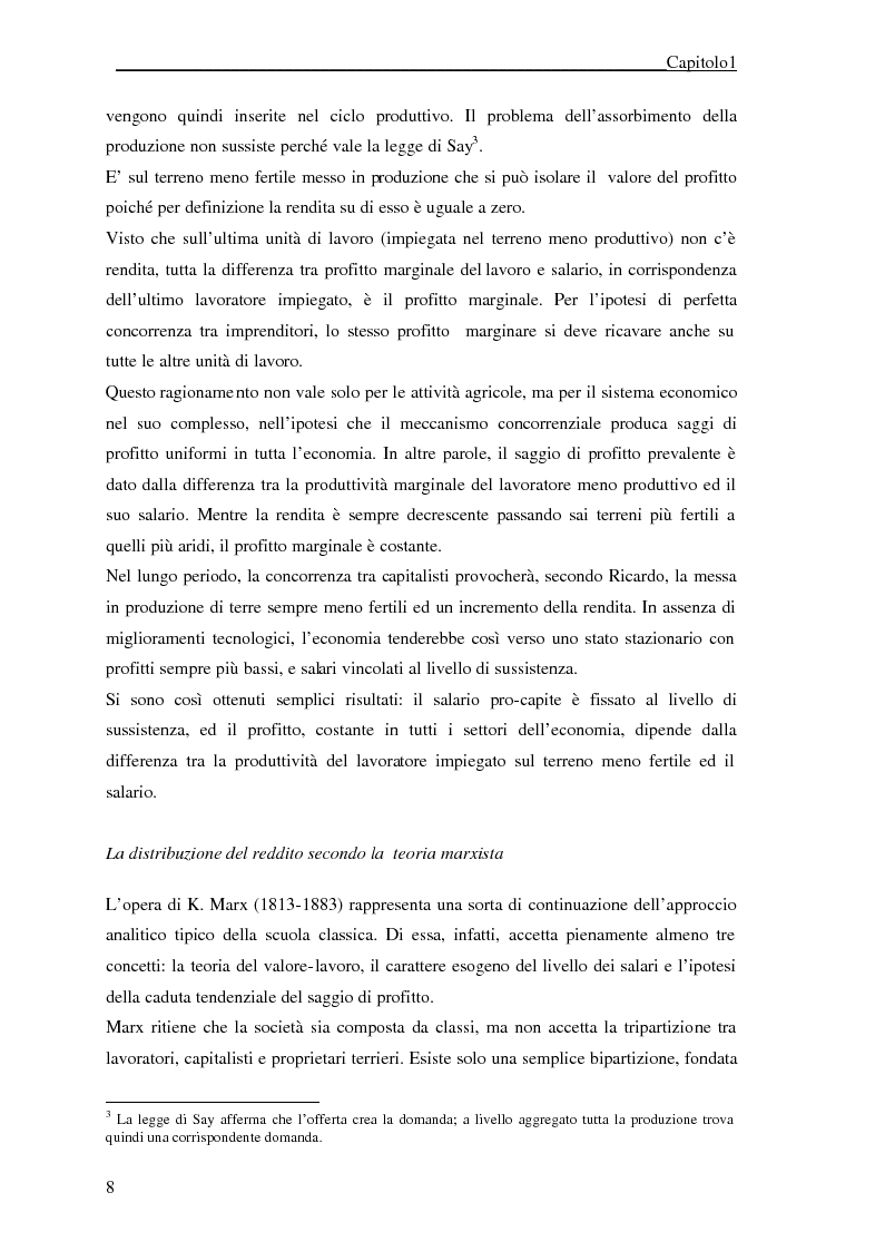 Anteprima della tesi: Misure di disuguaglianza e povertà: un'analisi empirica per il caso italiano, Pagina 8