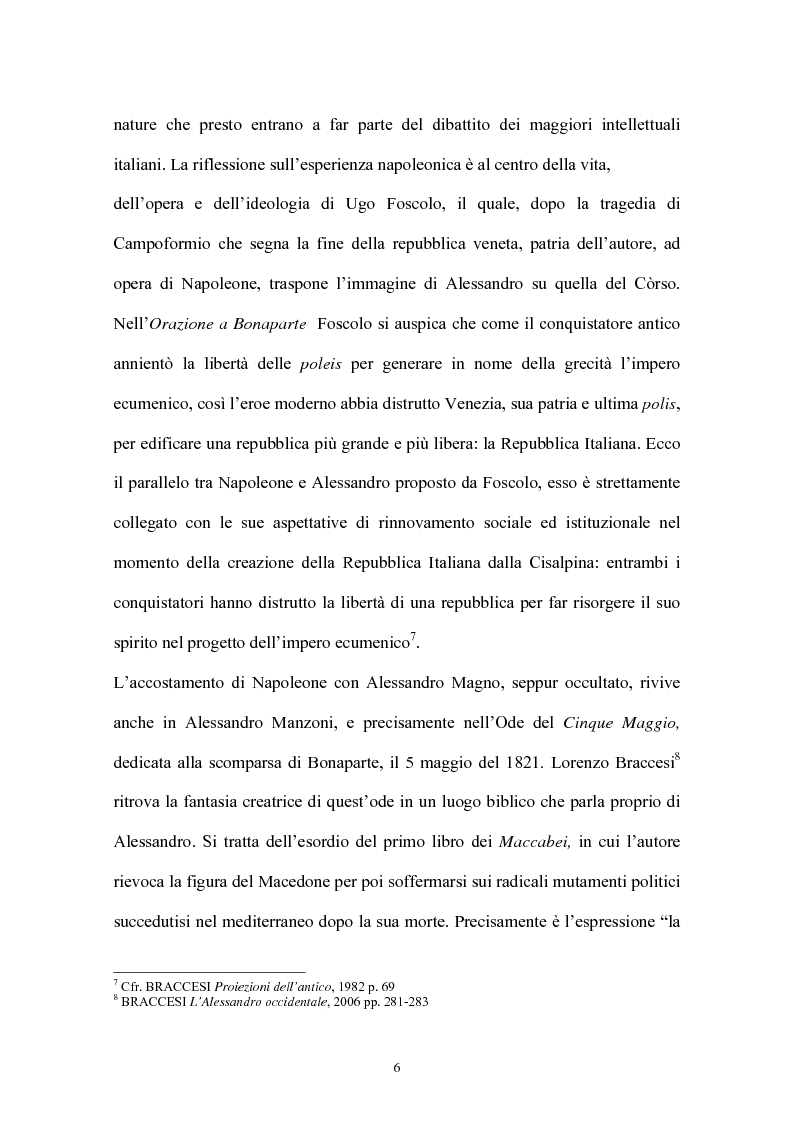 Anteprima della tesi: Alessandro Magno: Immagini multiple di un eroe, Pagina 6
