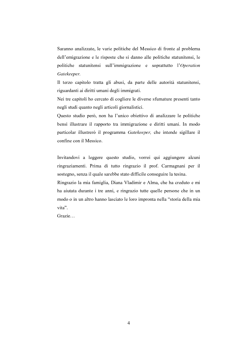 Anteprima della tesi: Immigrazione e Diritti Umani: Messico, Pagina 2