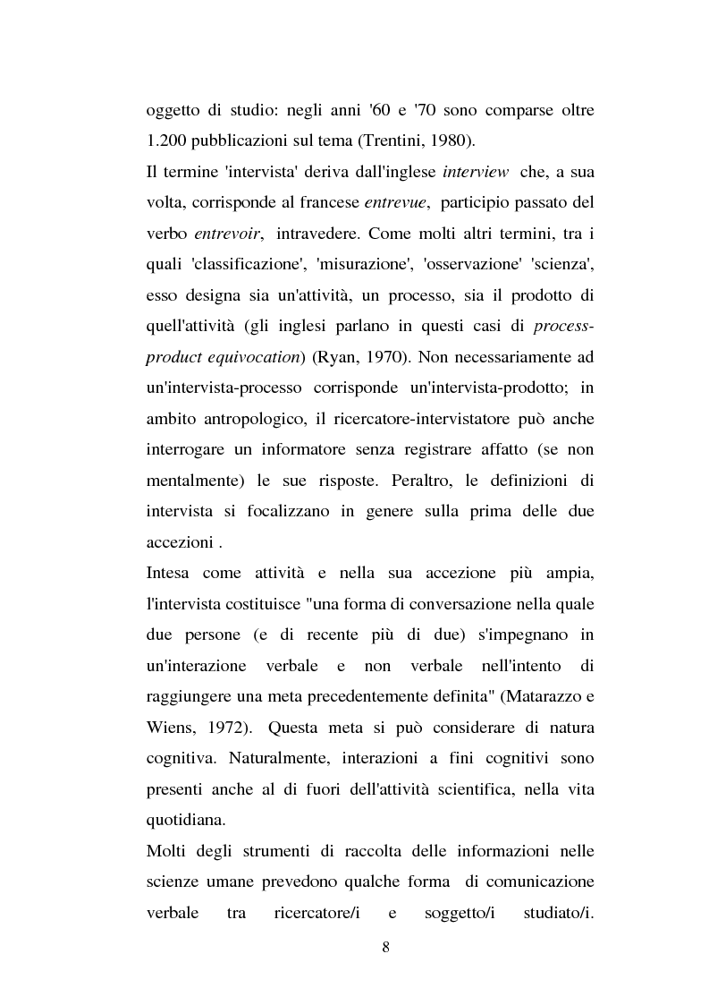 Anteprima della tesi: L'intervistatore telefonico e gli errori nelle domande, Pagina 4