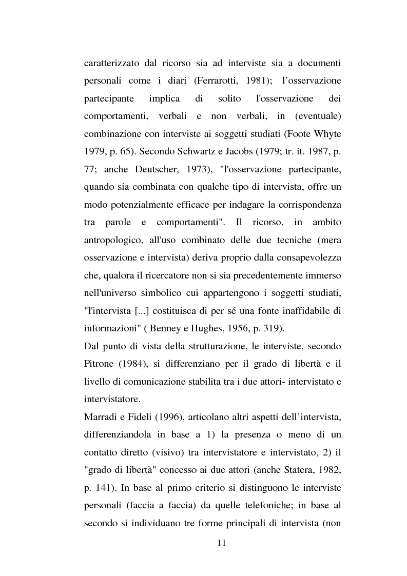 Anteprima della tesi: L'intervistatore telefonico e gli errori nelle domande, Pagina 7