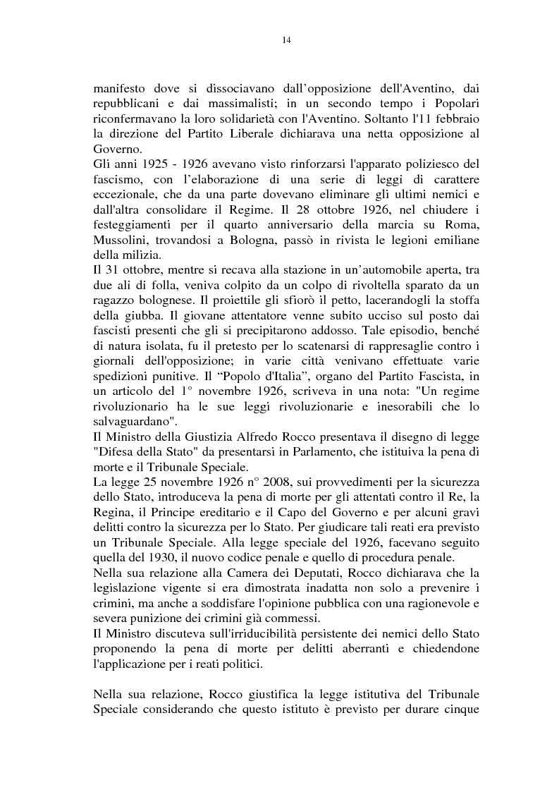 Anteprima della tesi: Il gran consiglio del fascismo sotto l'aspetto politico - giuridico, Pagina 14