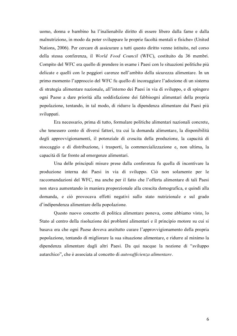 Anteprima della tesi: La sicurezza alimentare in Bangladesh con particolare riferimento all'alluvione del 1998, Pagina 6