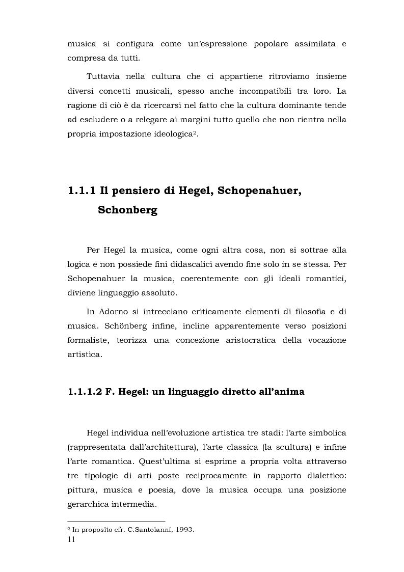 Anteprima della tesi: Nella giungla del jingle. L’uso della musica negli spot pubblicitari, Pagina 6