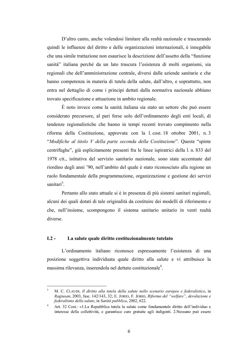 Anteprima della tesi: L’organizzazione delle aziende sanitarie, Pagina 2