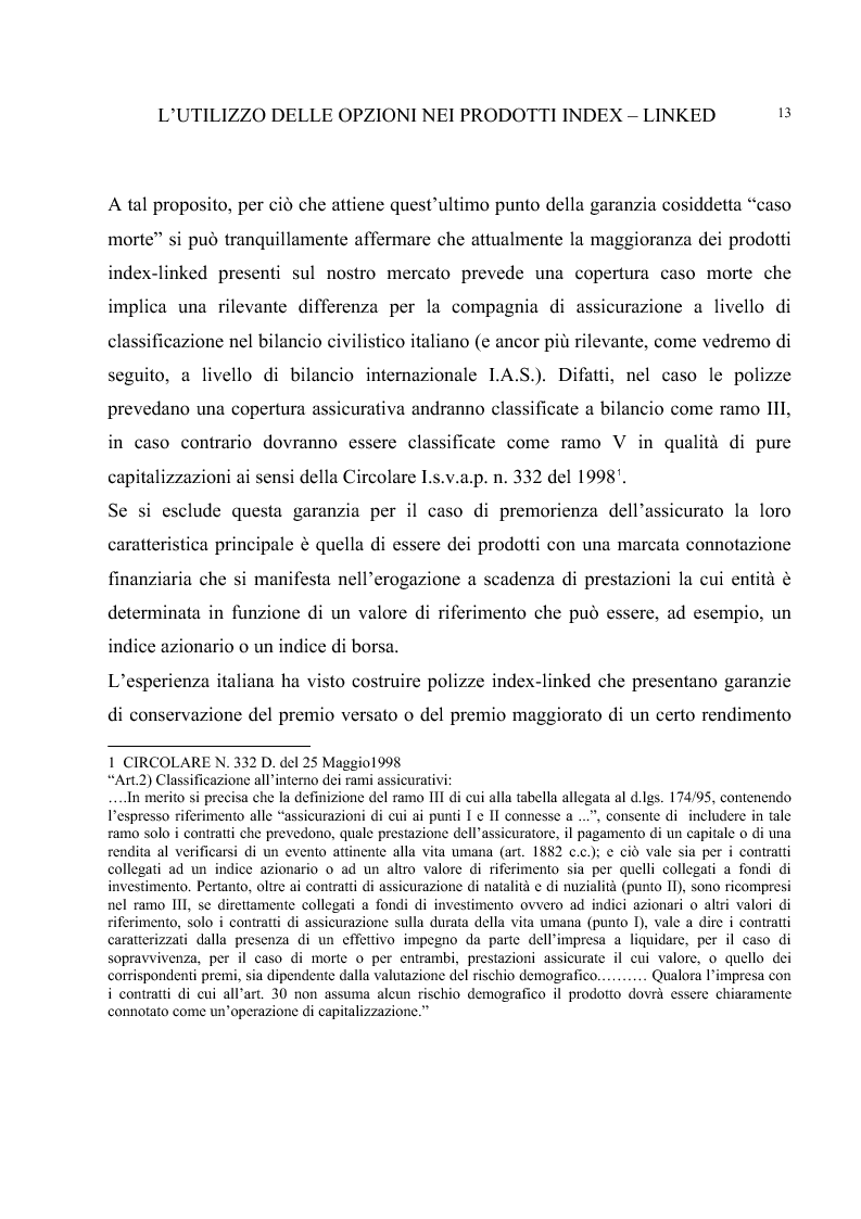 Anteprima della tesi: L'utilizzo delle opzioni nei prodotti Index-Linked, Pagina 9