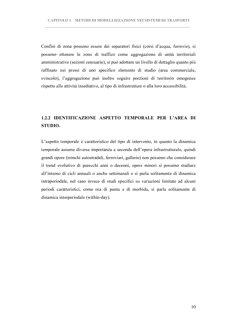 Anteprima della tesi: Metodologie per la modellazione software Paramics -Trips di un'area critica- Il caso CantonMombello Piazza Arnaldo a Brescia, Pagina 10