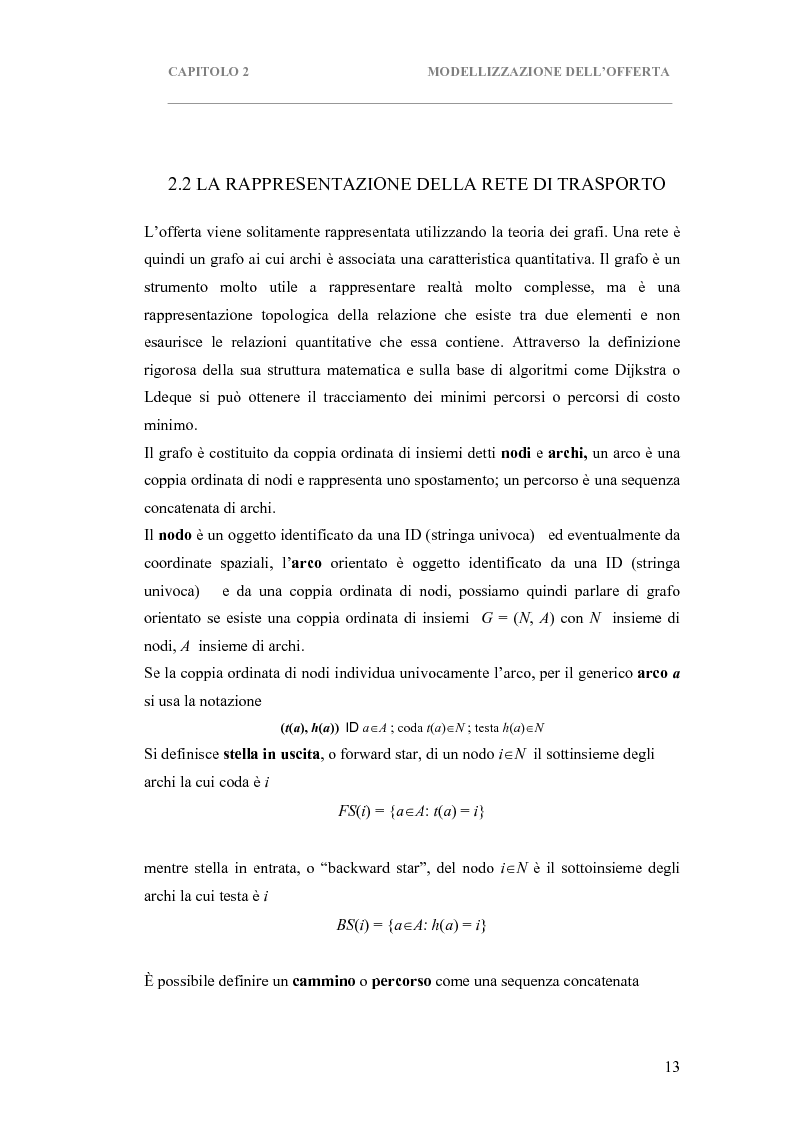 Anteprima della tesi: Metodologie per la modellazione software Paramics -Trips di un'area critica- Il caso CantonMombello Piazza Arnaldo a Brescia, Pagina 13