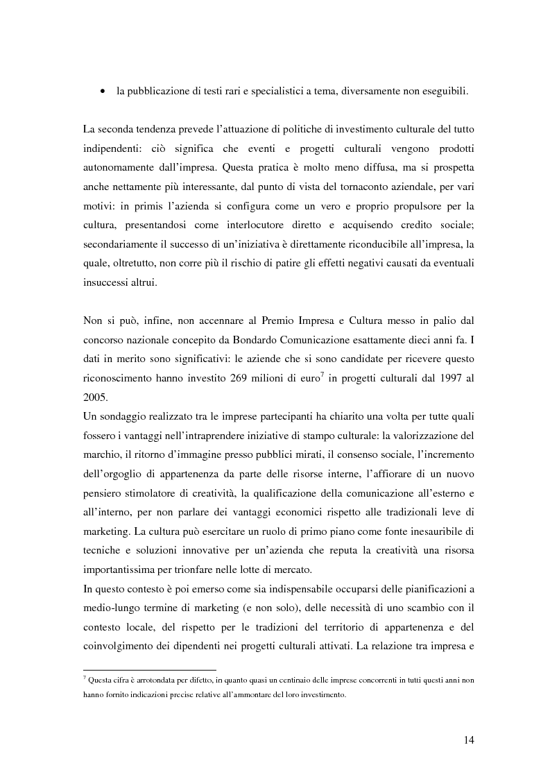 Anteprima della tesi: Il brand entertainment: il caso di Comunicare In Teatro, Pagina 14