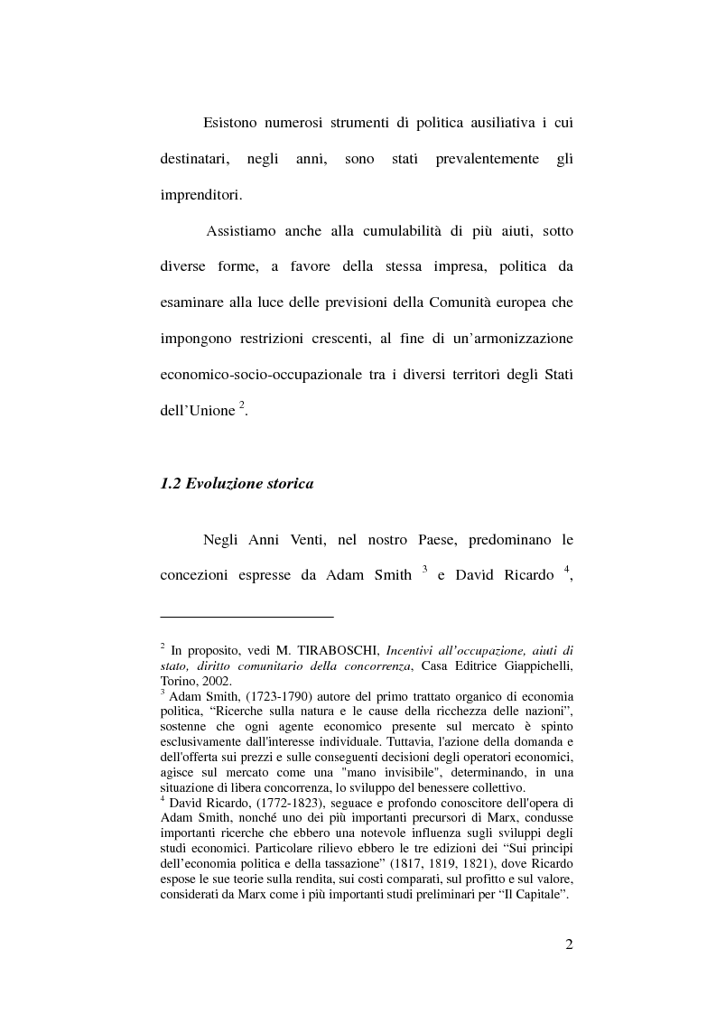 Anteprima della tesi: Riforma degli incentivi alle imprese e finanza agevolata, Pagina 2