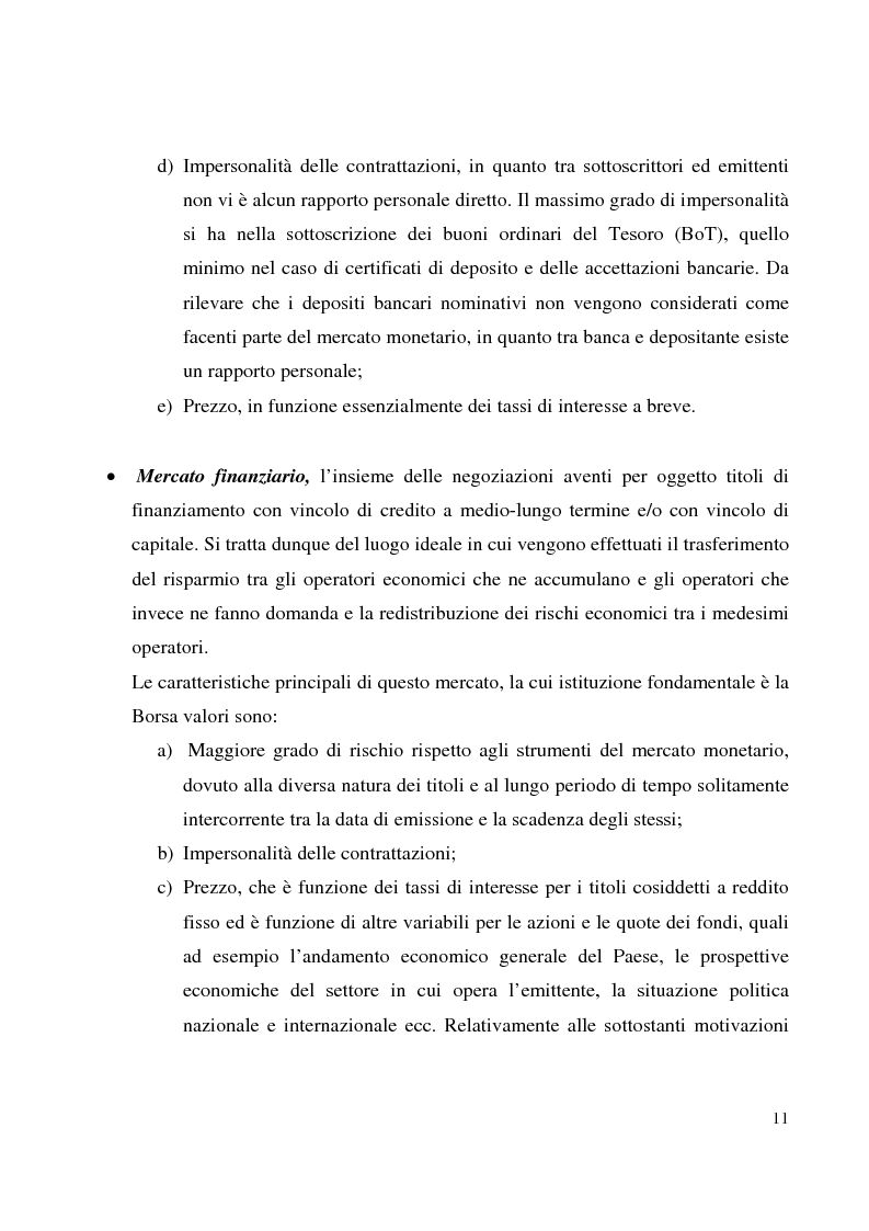 Anteprima della tesi: Globalizzazione dei mercati finanziari e regolazione degli investimenti, Pagina 7
