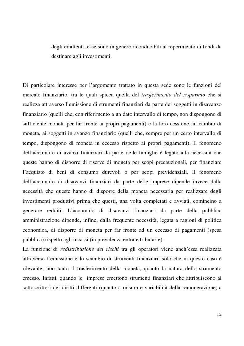 Anteprima della tesi: Globalizzazione dei mercati finanziari e regolazione degli investimenti, Pagina 8