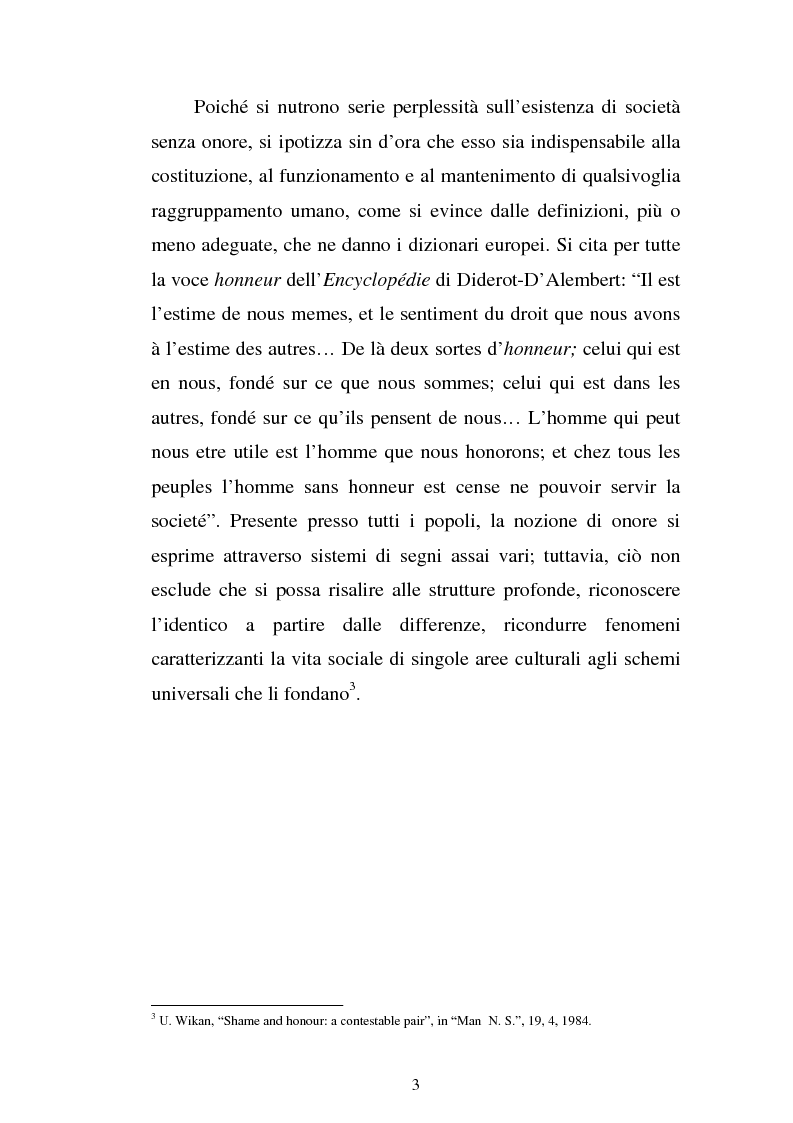 Anteprima della tesi: Il concetto culturale e sociale di onore dalle "comedias" di Lope de Vega ai racconti popolari siciliani, Pagina 3