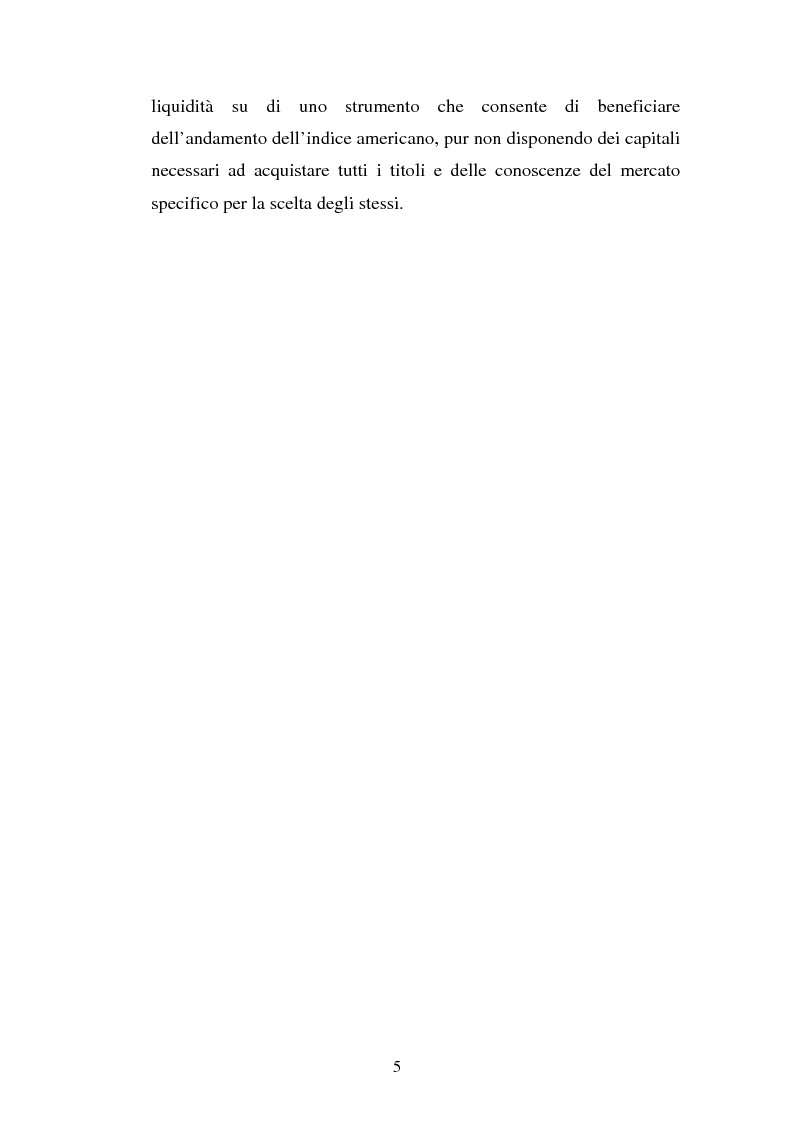 Anteprima della tesi: Gli Exchange Traded Funds, Pagina 4