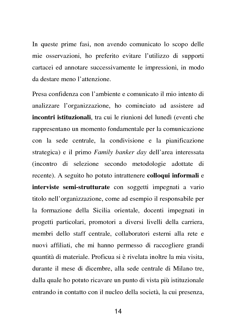 Anteprima della tesi: Vecchia e nuova banca: cambiamento tecnologico, meccanismi di coordinamento e strategie di coinvolgimento in Banca Mediolanum, Pagina 12