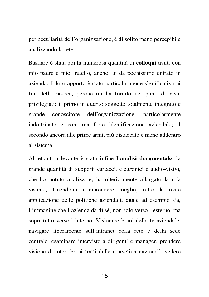Anteprima della tesi: Vecchia e nuova banca: cambiamento tecnologico, meccanismi di coordinamento e strategie di coinvolgimento in Banca Mediolanum, Pagina 13