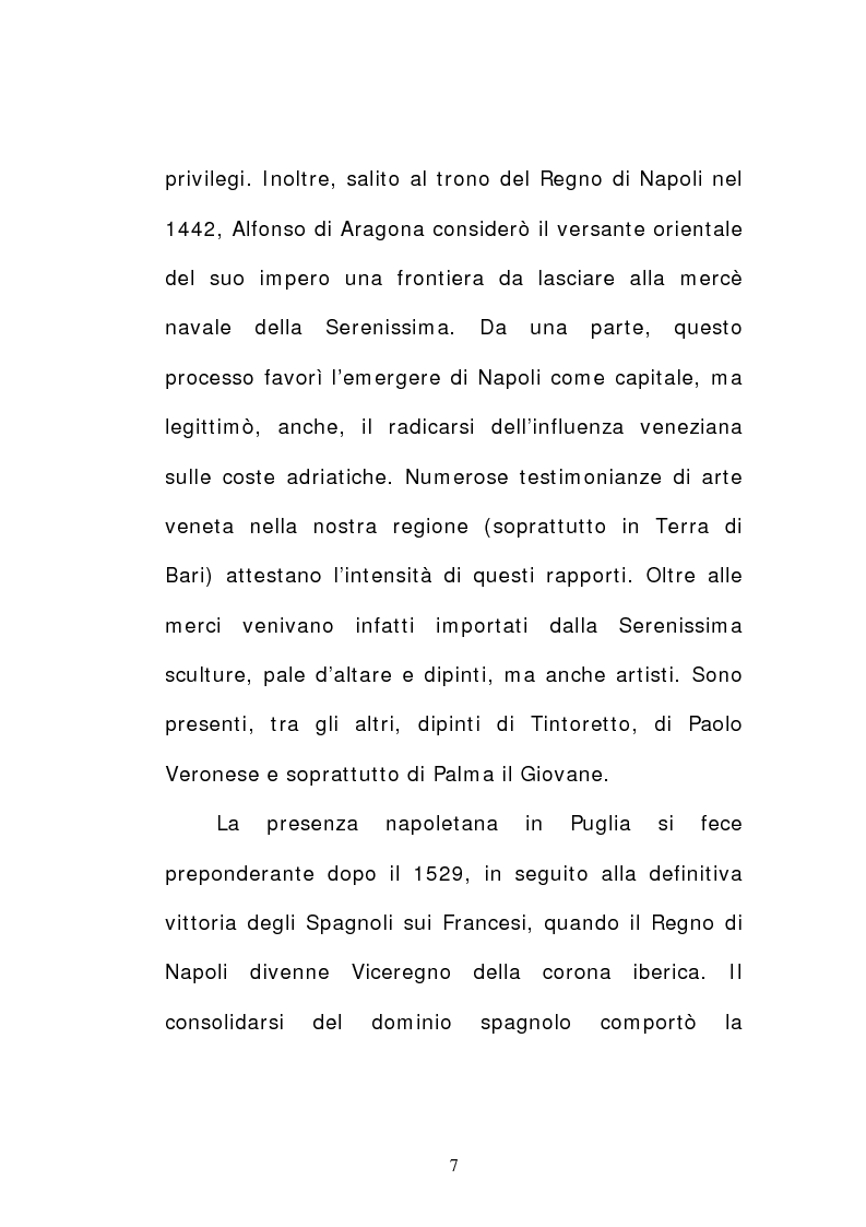 Anteprima della tesi: Contributi per la scultura lignea in Capitanata: la statuaria nelle chiese di Foggia, Pagina 5