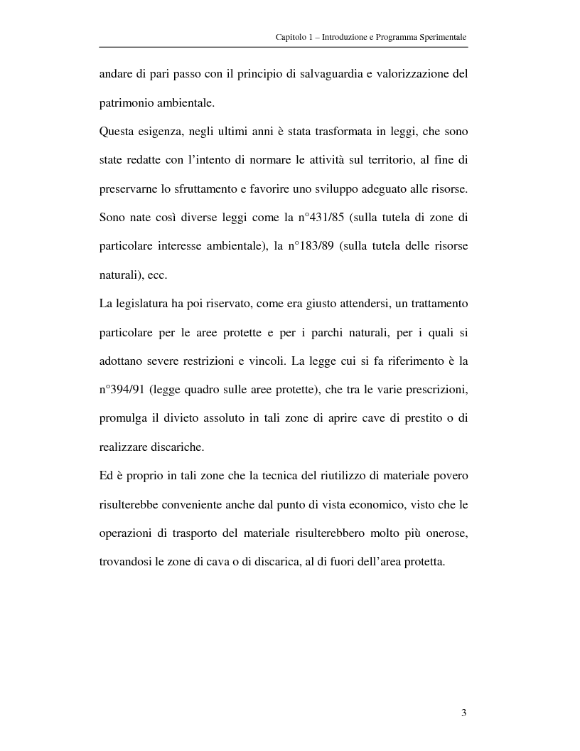 Anteprima della tesi: Prove di taglio torsionale ciclico e dinamico su un limo sabbioso addizionato con calce, Pagina 3