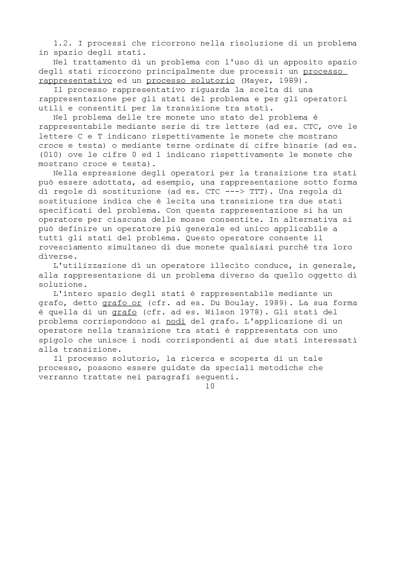 Anteprima della tesi: Uso dei grafi in alcuni esempi di ''problem-solving''., Pagina 4