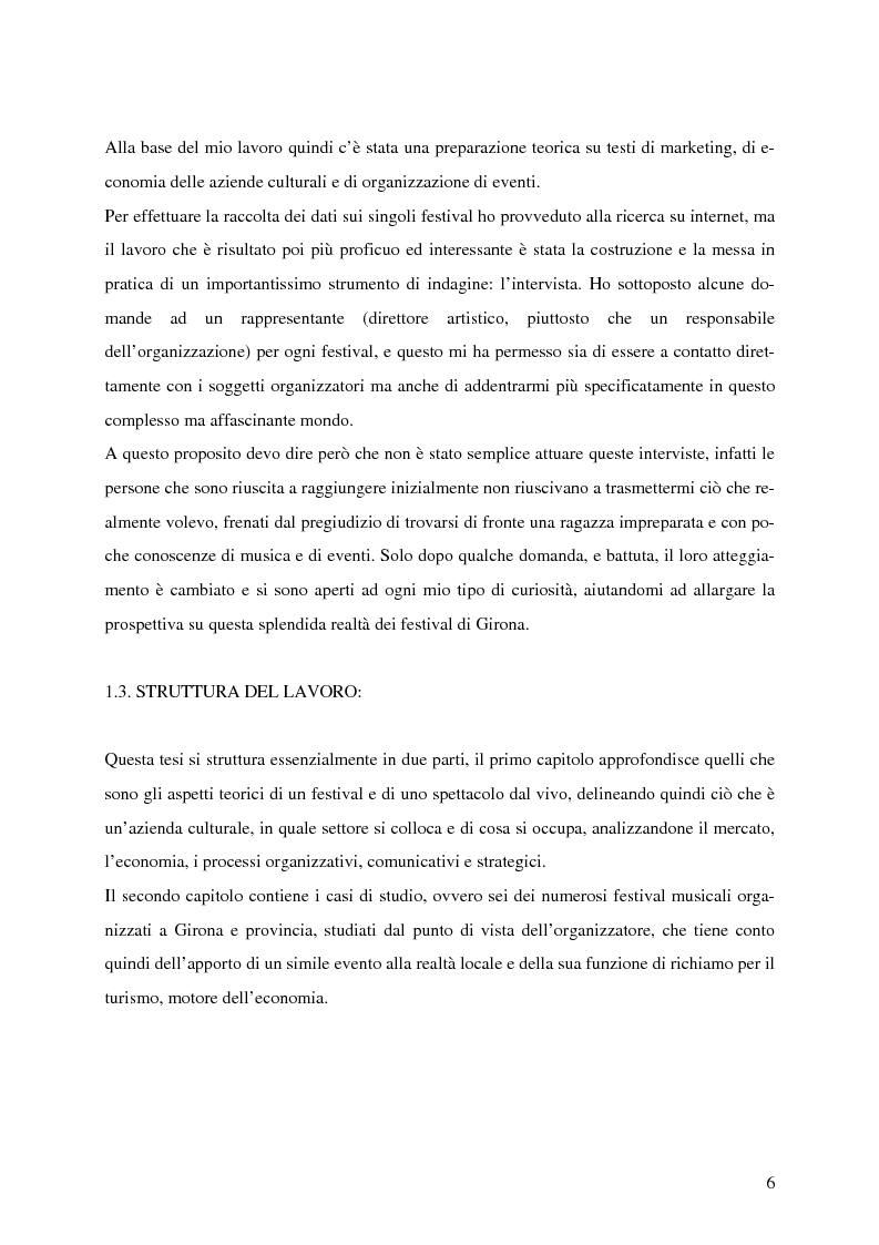 Anteprima della tesi: Lo spettacolo dal vivo: i Festival musicali di Girona., Pagina 2