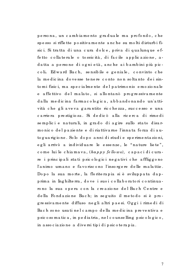 Anteprima della tesi: I Rimedi di Edward Bach ed altri, tra storia, leggende e tradizioni, Pagina 3