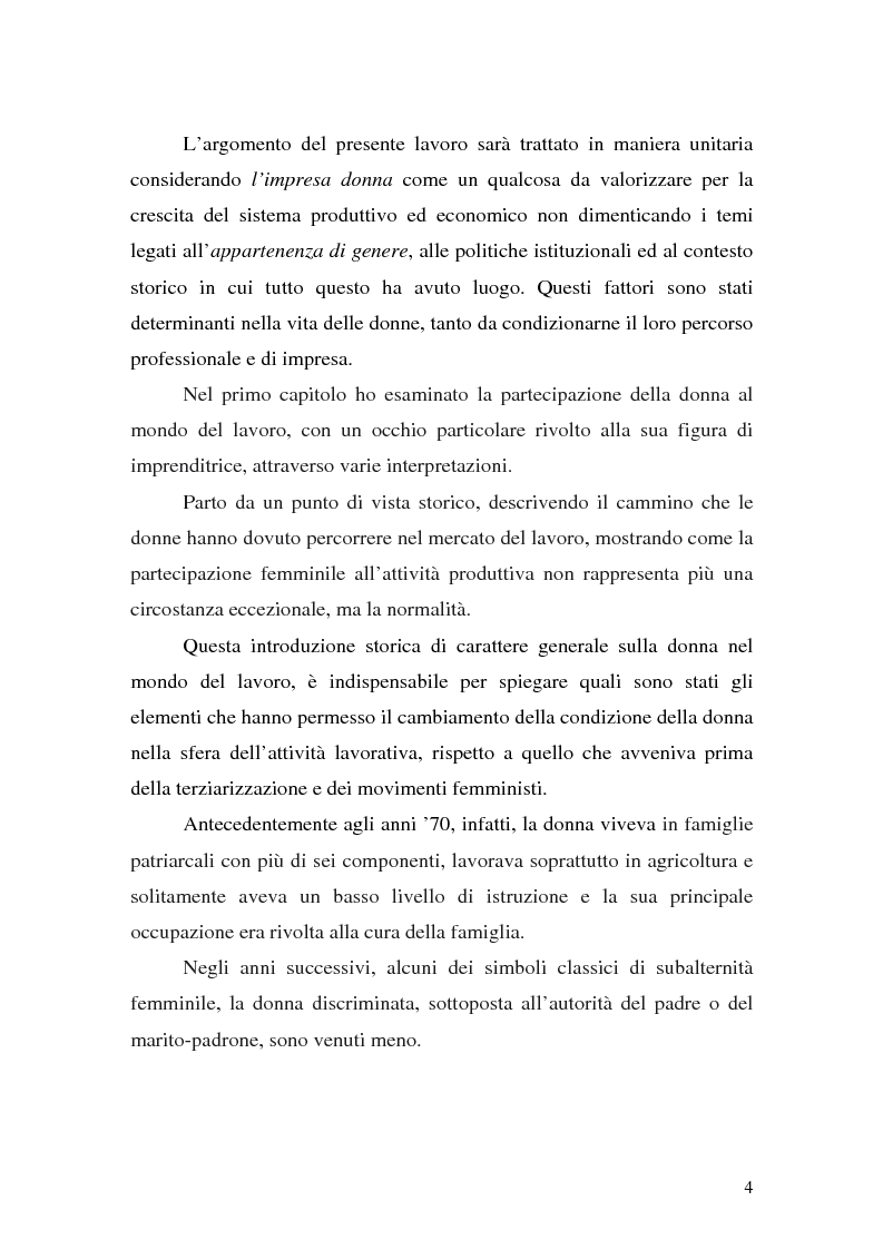 Anteprima della tesi: L'imprenditoria femminile: storia, politiche e motivazioni, Pagina 2
