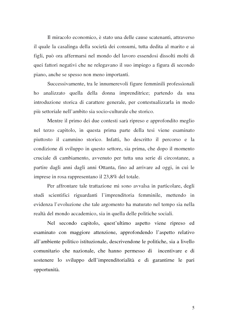 Anteprima della tesi: L'imprenditoria femminile: storia, politiche e motivazioni, Pagina 3
