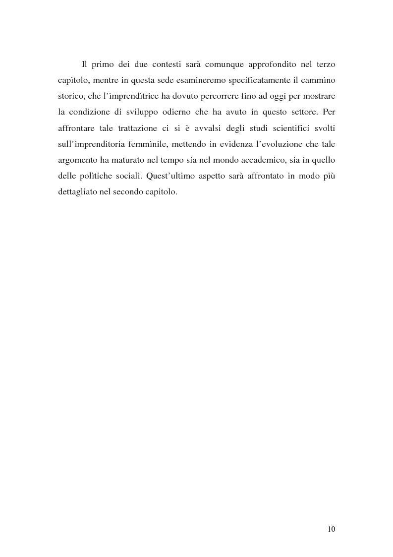 Anteprima della tesi: L'imprenditoria femminile: storia, politiche e motivazioni, Pagina 8
